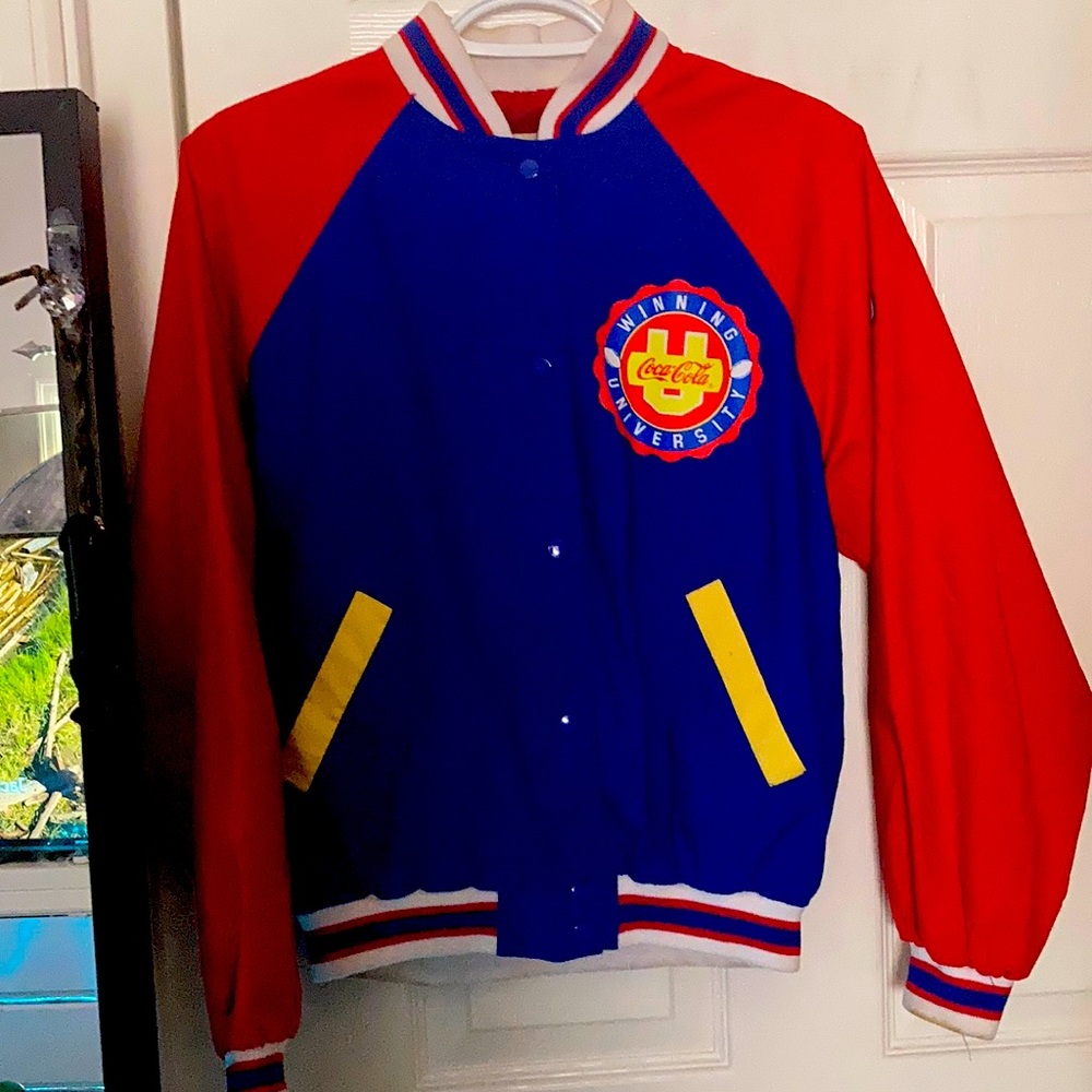 Super rare and unique Coca Cola Letterman’s jacket